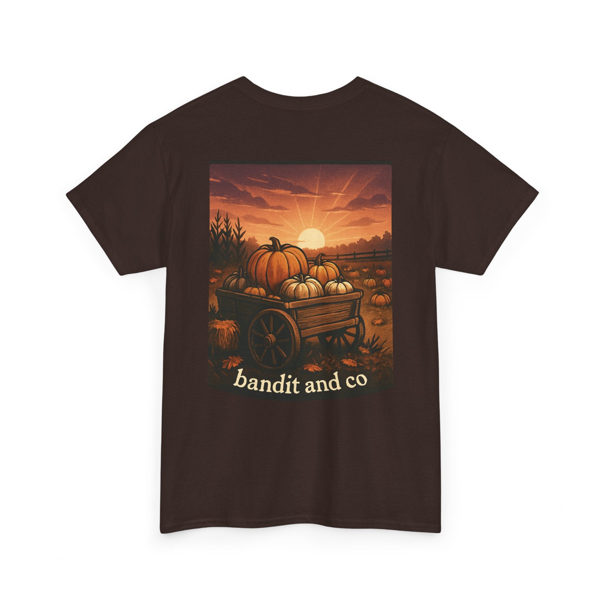 Bandit & Co. Unisex Heavy Cotton Tee, Casual Style, Graphic T-Shirt, Gift for Collectors, Everyday Wear, Cool Streetwear