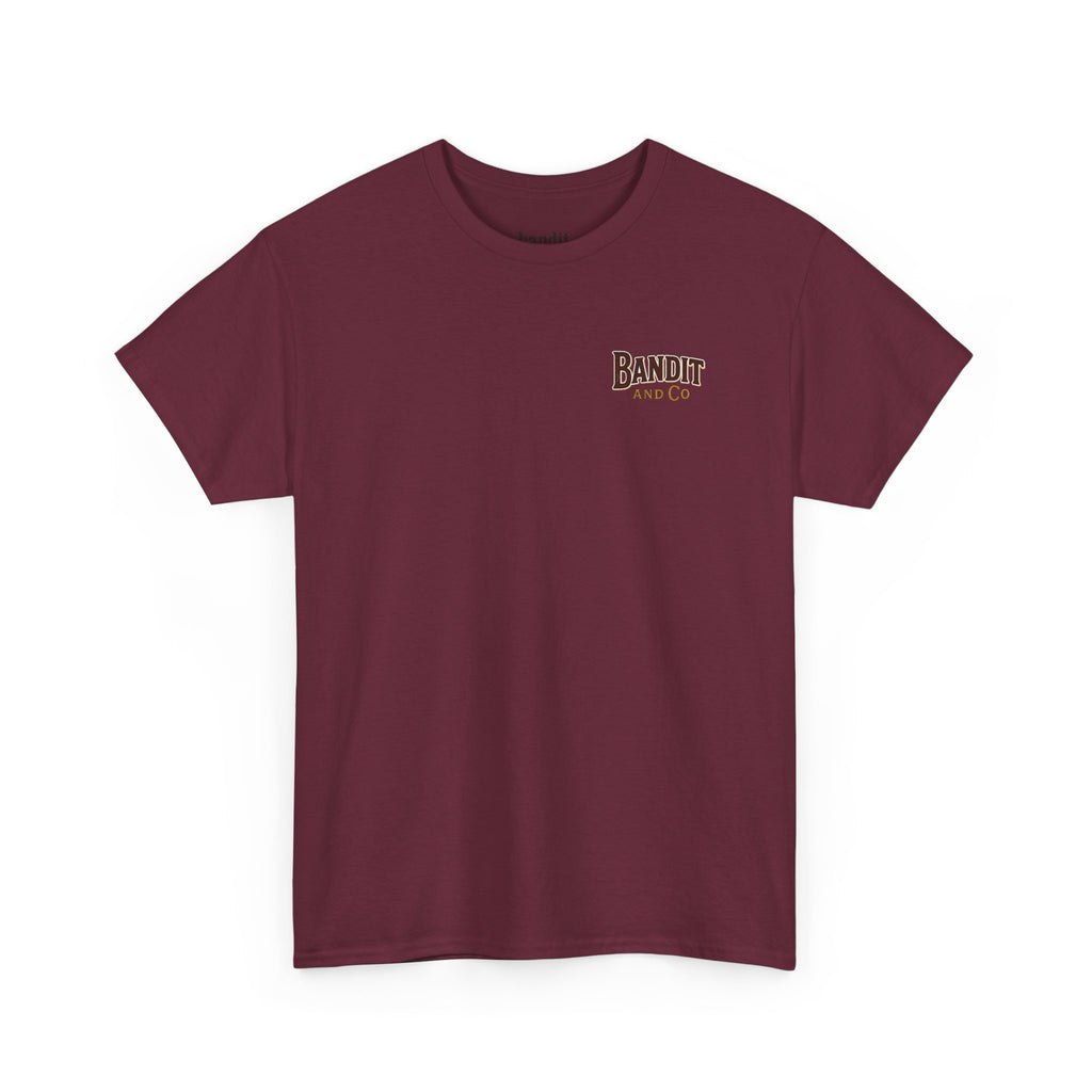 Nature-Inspired Unisex Heavy Cotton Tee - Cozy Outdoor Vibes for Adventure Lovers, Gift for Camping, Hiking, and Nature Enthusiasts