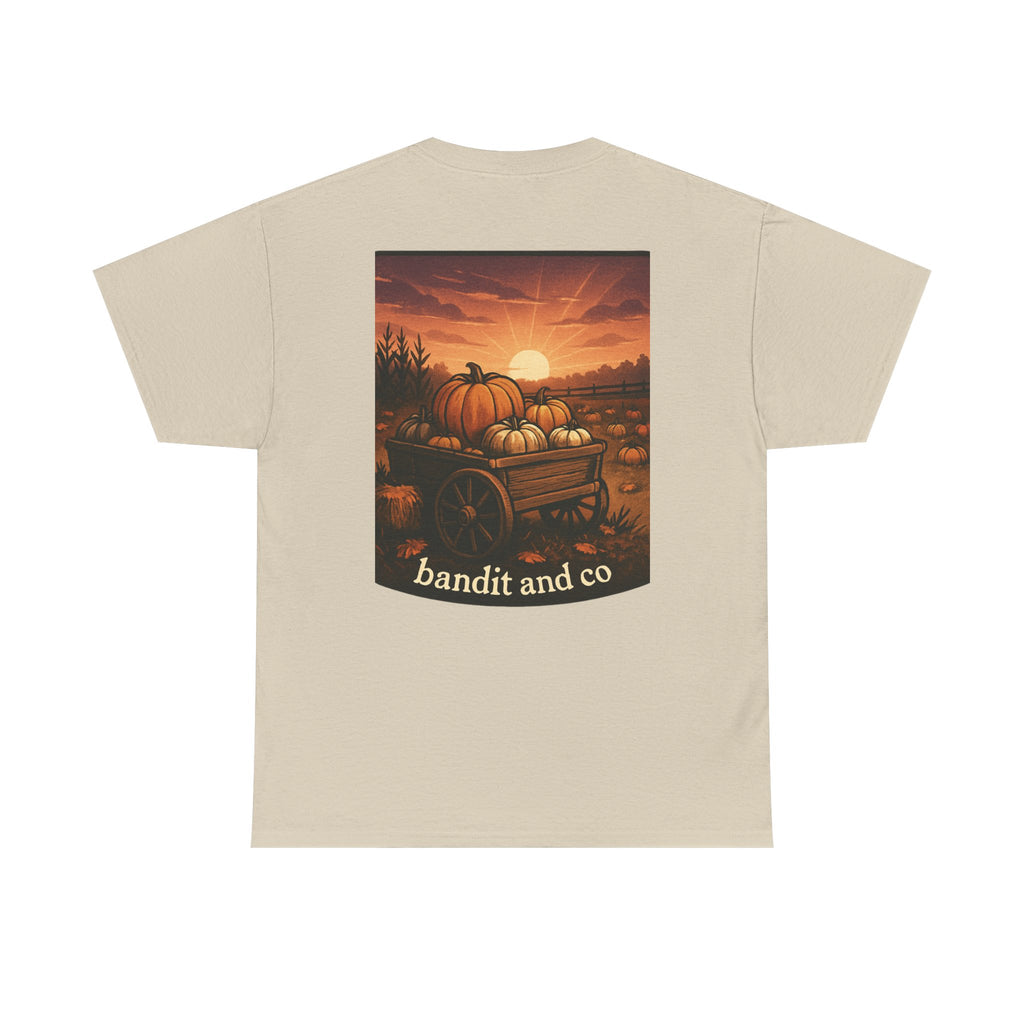 Bandit & Co. Unisex Heavy Cotton Tee, Casual Style, Graphic T-Shirt, Gift for Collectors, Everyday Wear, Cool Streetwear