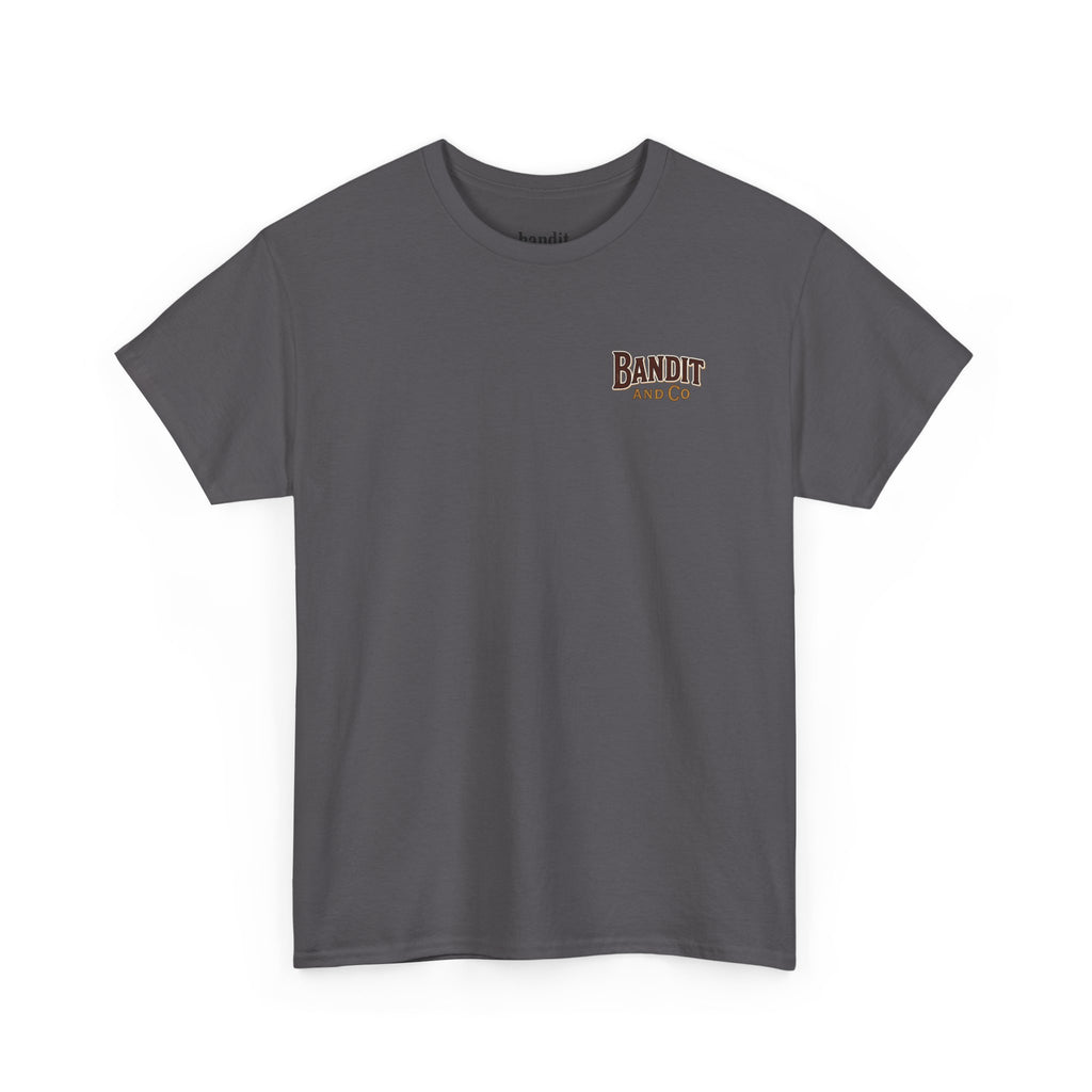 Nature-Inspired Unisex Heavy Cotton Tee - Cozy Outdoor Vibes for Adventure Lovers, Gift for Camping, Hiking, and Nature Enthusiasts
