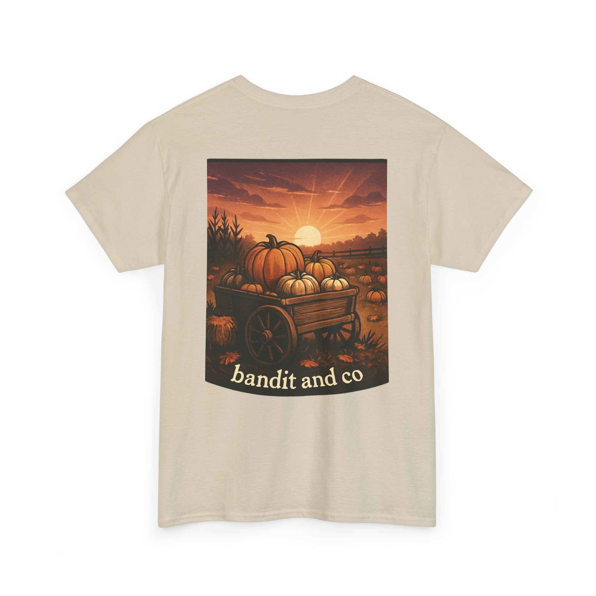 Bandit & Co. Unisex Heavy Cotton Tee, Casual Style, Graphic T-Shirt, Gift for Collectors, Everyday Wear, Cool Streetwear
