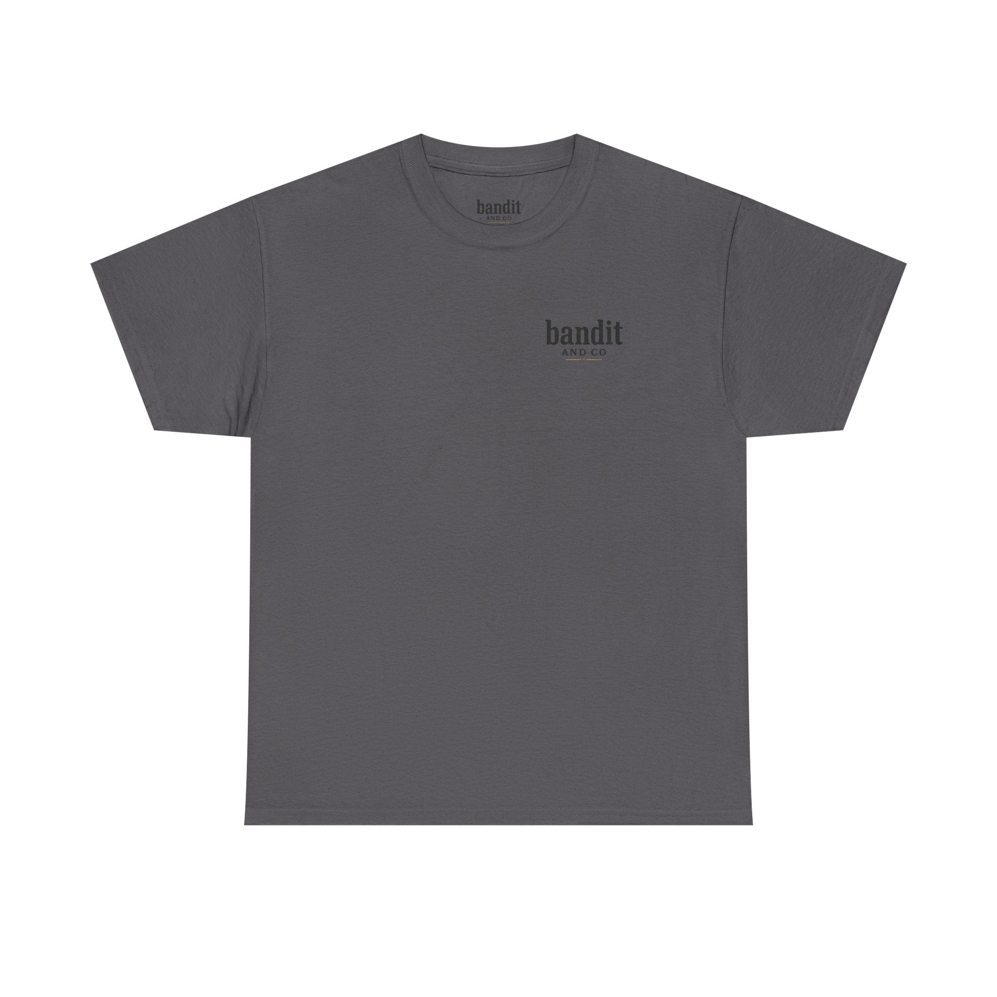 Bandit & Co. Unisex Heavy Cotton Tee, Casual Style, Graphic T-Shirt, Gift for Collectors, Everyday Wear, Cool Streetwear