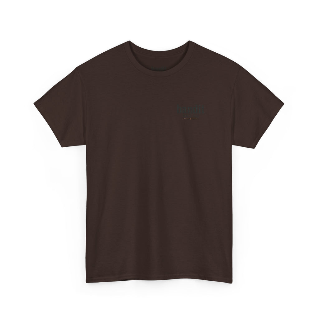 Bandit & Co. Unisex Heavy Cotton Tee, Casual Style, Graphic T-Shirt, Gift for Collectors, Everyday Wear, Cool Streetwear