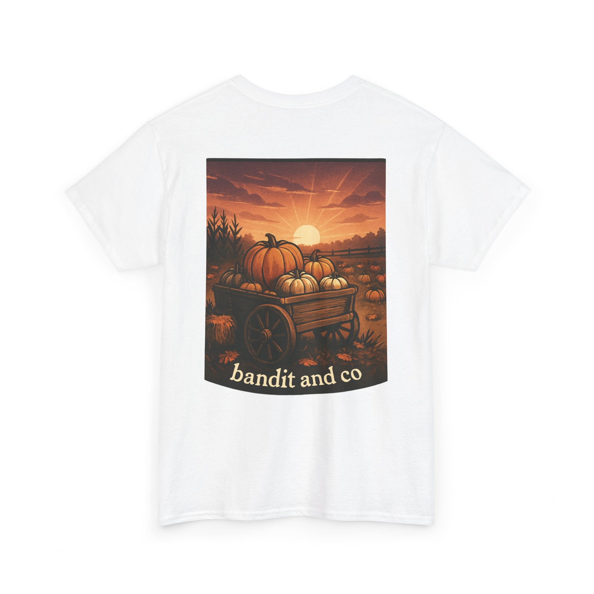 Bandit & Co. Unisex Heavy Cotton Tee, Casual Style, Graphic T-Shirt, Gift for Collectors, Everyday Wear, Cool Streetwear