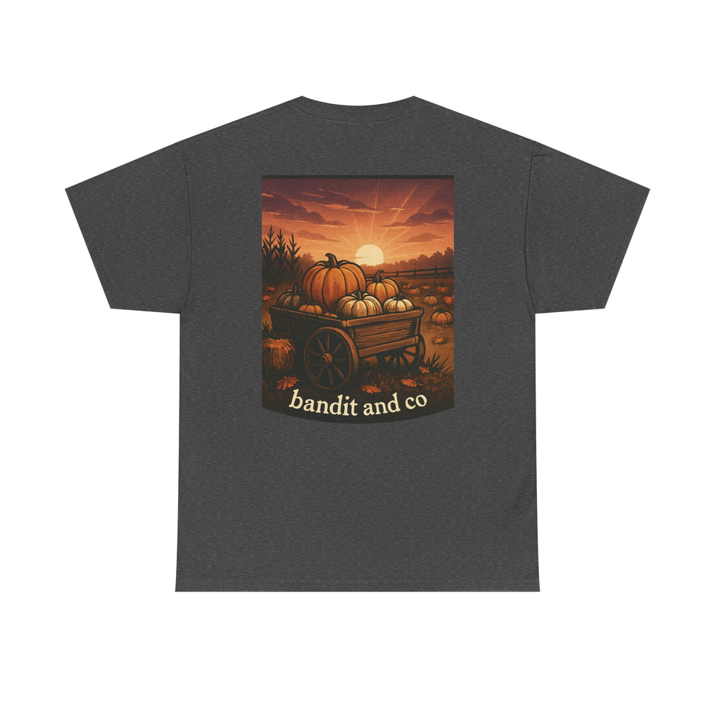 Bandit & Co. Unisex Heavy Cotton Tee, Casual Style, Graphic T-Shirt, Gift for Collectors, Everyday Wear, Cool Streetwear