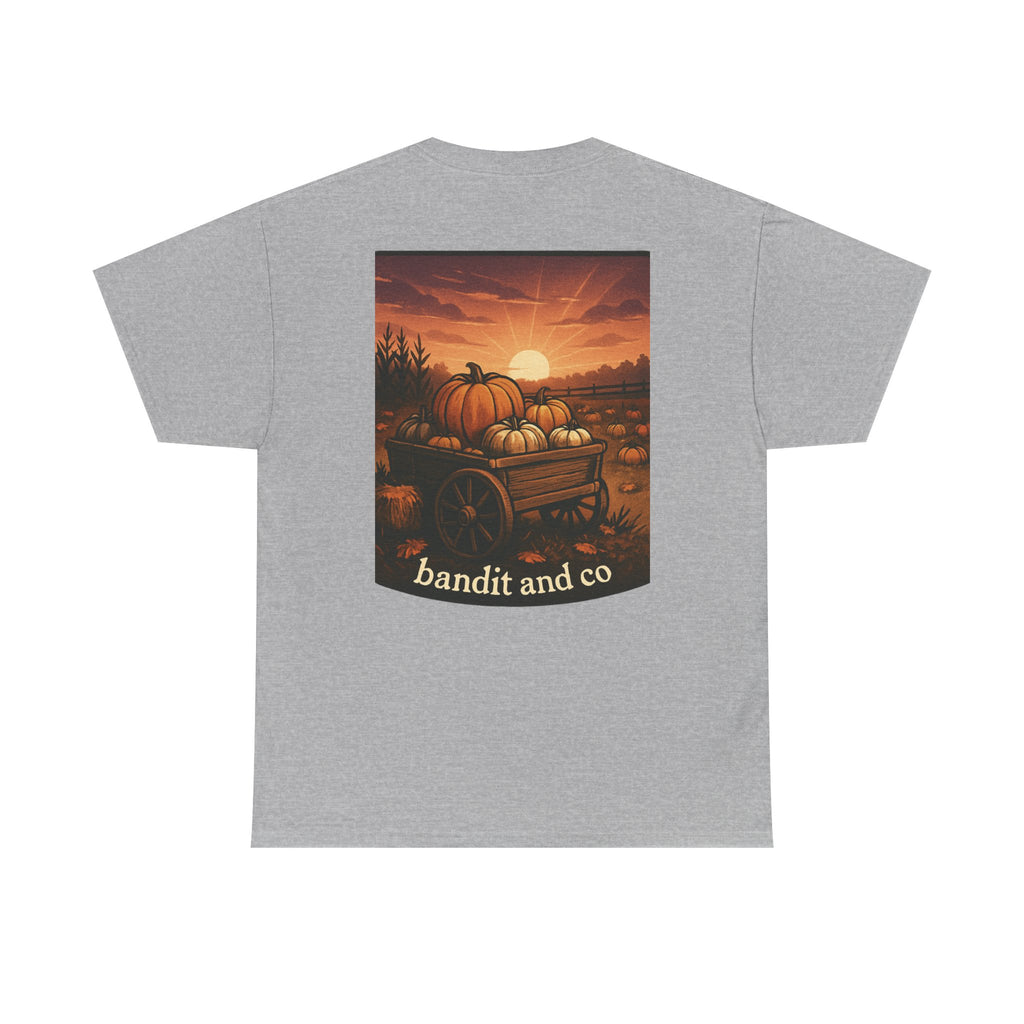 Bandit & Co. Unisex Heavy Cotton Tee, Casual Style, Graphic T-Shirt, Gift for Collectors, Everyday Wear, Cool Streetwear