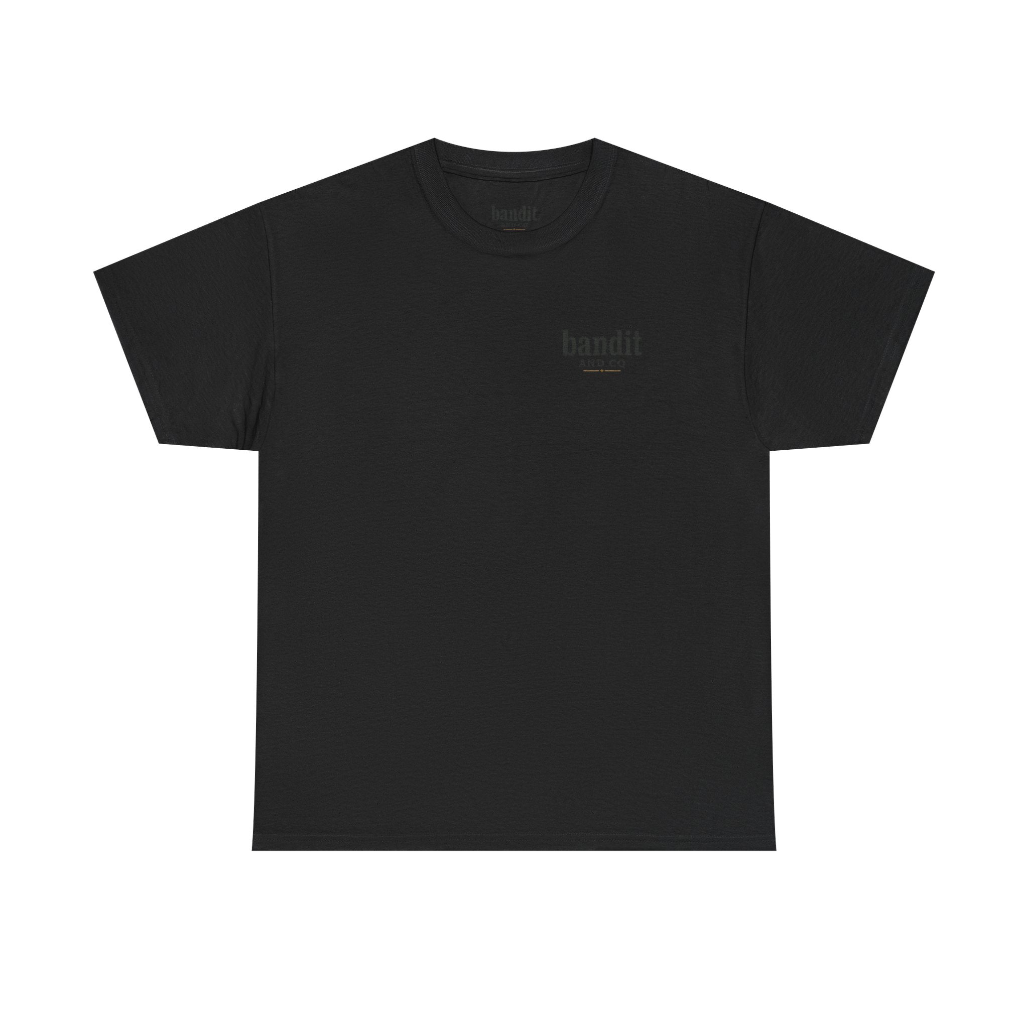 Bandit & Co. Unisex Heavy Cotton Tee, Casual Style, Graphic T-Shirt, Gift for Collectors, Everyday Wear, Cool Streetwear