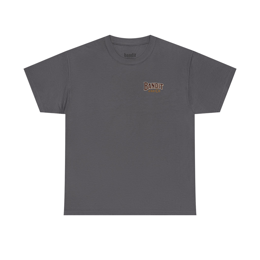 Nature-Inspired Unisex Heavy Cotton Tee - Cozy Outdoor Vibes for Adventure Lovers, Gift for Camping, Hiking, and Nature Enthusiasts