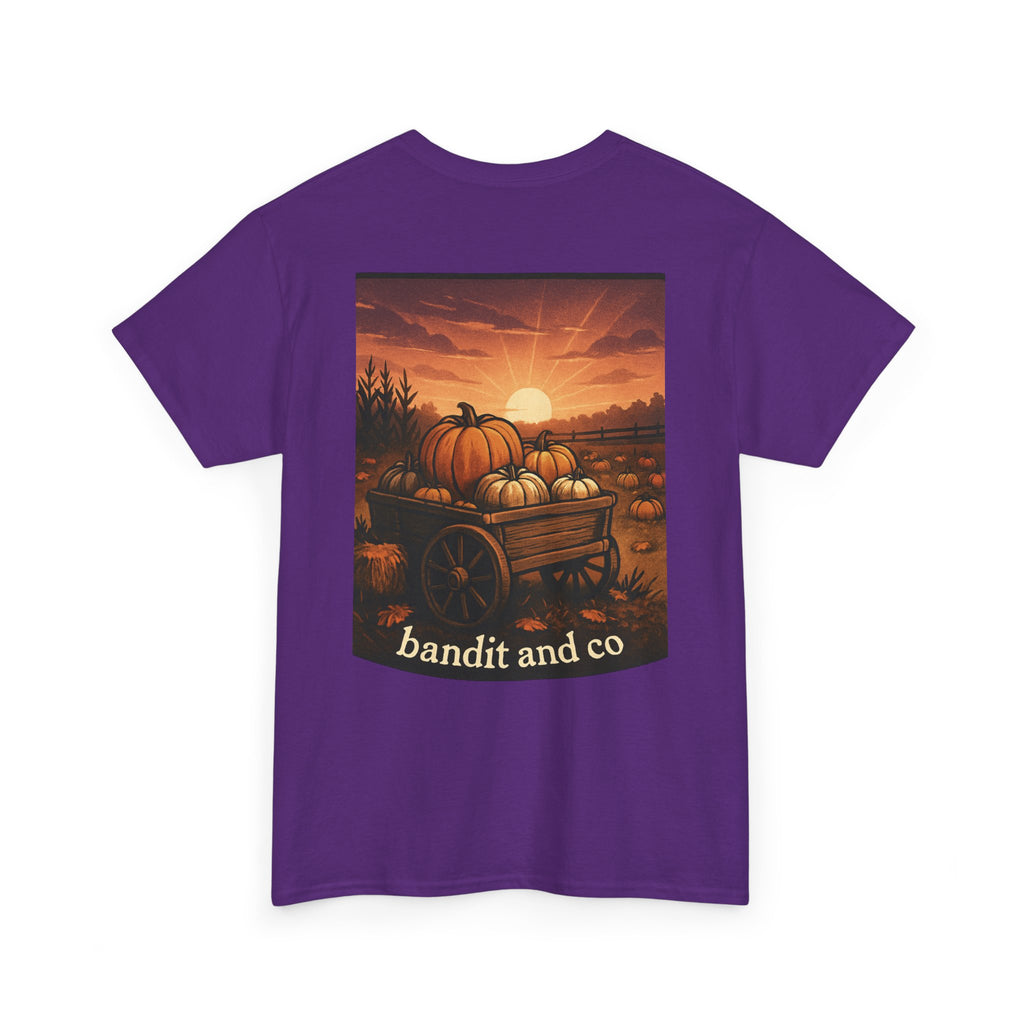Bandit & Co. Unisex Heavy Cotton Tee, Casual Style, Graphic T-Shirt, Gift for Collectors, Everyday Wear, Cool Streetwear