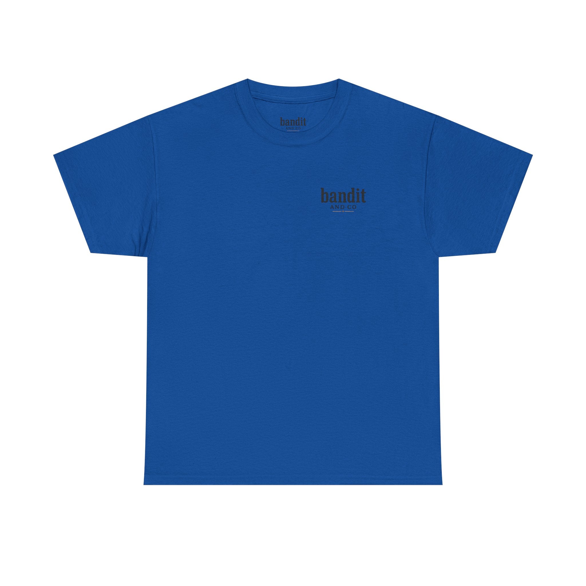 Bandit & Co. Unisex Heavy Cotton Tee, Casual Style, Graphic T-Shirt, Gift for Collectors, Everyday Wear, Cool Streetwear
