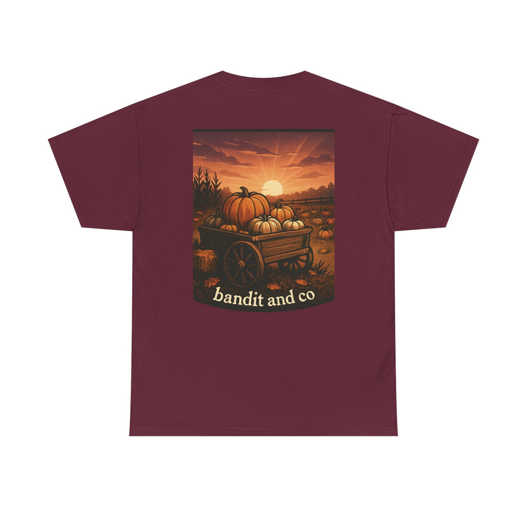 Bandit & Co. Unisex Heavy Cotton Tee, Casual Style, Graphic T-Shirt, Gift for Collectors, Everyday Wear, Cool Streetwear