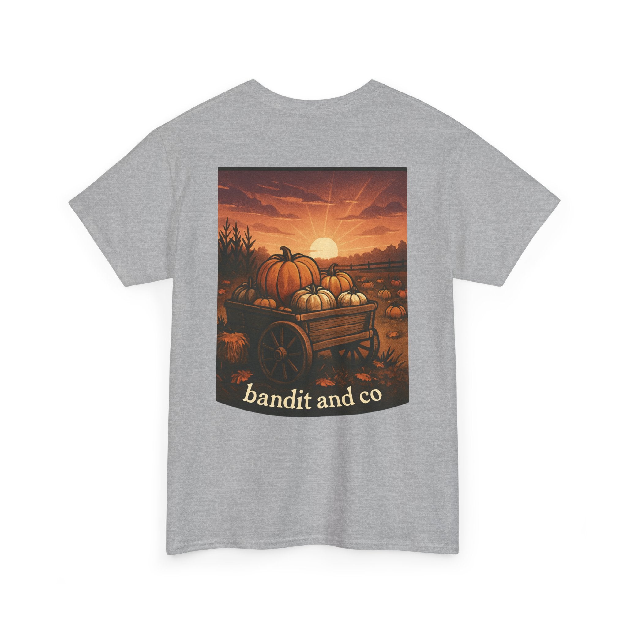 Bandit & Co. Unisex Heavy Cotton Tee, Casual Style, Graphic T-Shirt, Gift for Collectors, Everyday Wear, Cool Streetwear